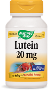 Lutein helps protect the retina from harmful ultraviolet (UV)light and free radicals..